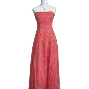 Y2K Zum Zum Niki Livas coral pink prom dress gown
